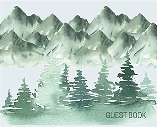 okumak Landscape Guest Book to sign (Hardback)