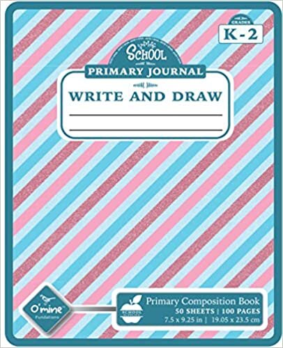 okumak O’Mine Lefty Notebooks | Kindergarten Journal with Drawing Area and Kawaii Fish Cover: Right &amp; Left-Handed Draw and Write Journal for K-2 Grades ... &amp; Christmas Stocking Stuffers for Girls)