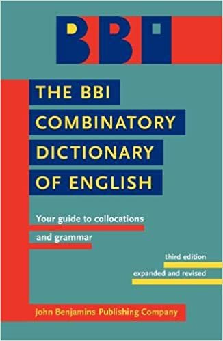okumak Benson, M: BBI Combinatory Dictionary of English