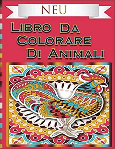 okumak libro da colorare di animali: Rilassanti disegni di animali