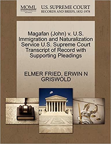 okumak Magafan (John) v. U.S. Immigration and Naturalization Service U.S. Supreme Court Transcript of Record with Supporting Pleadings