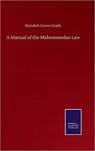 okumak A Manual of the Mahommedan Law