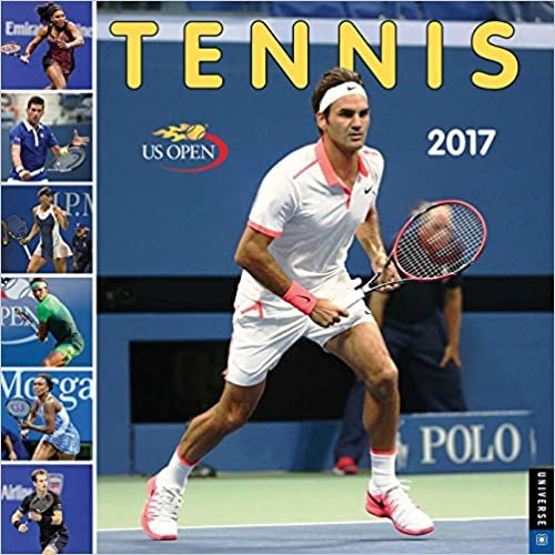 okumak Tennis The U.S. Open 2017 Square Wall Calendar