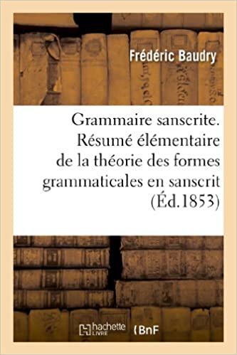 okumak Baudry-F: Grammaire Sanscrite. Rï¿½sumï&amp; (Langues)