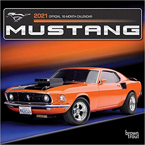 okumak Mustang 2021 Calendar: Foil Stamped Cover