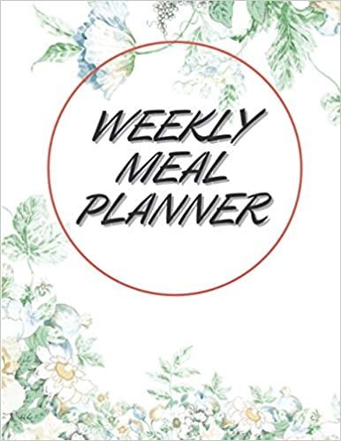 okumak Weekly Meal Planner: 52 Weeks of Menu Meal Planning Pages, Shopping List: Track And Plan Your Meals Weekly, 52 Week Food Planner, Notebook, Grocery List.large print 8.5 x 11