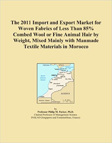 okumak The 2011 Import and Export Market for Woven Fabrics of Less Than 85% Combed Wool or Fine Animal Hair by Weight, Mixed Mainly with Manmade Textile Materials in Morocco