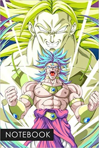 okumak Notebook: The Legendary Super Saiyan Dragon Ball Z Anime Lined Composition Notebook 6 x 9&quot; 150 Pages Birthday Tracker