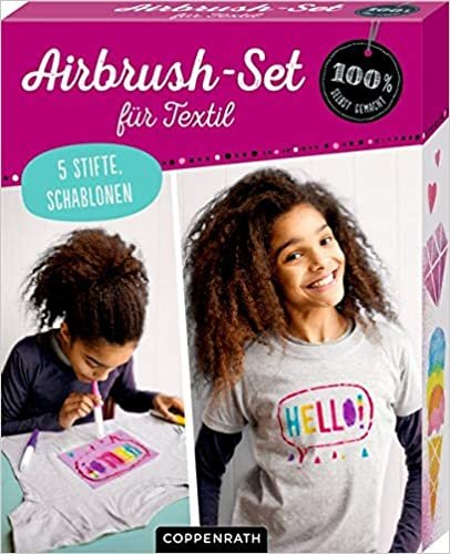 okumak Airbrush-Set für Textil