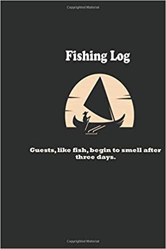 okumak There’s a fine line between fishing and standing on the shore like an idiot.: Fishing Log : Blank Lined Journal Notebook, 100 Pages, Soft Matte Cover, 6 x 9 In