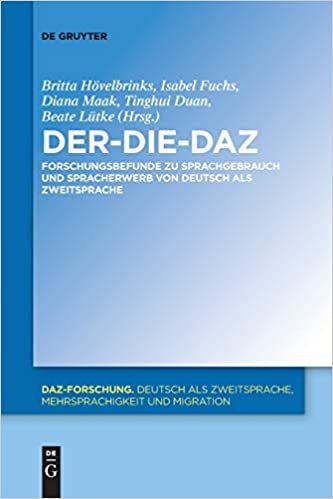 okumak Der-Die-DaZ – Forschungsbefunde zu Sprachgebrauch und Spracherwerb von Deutsch als Zweitsprache (DaZ-Forschung [DaZ-For], Band 20)