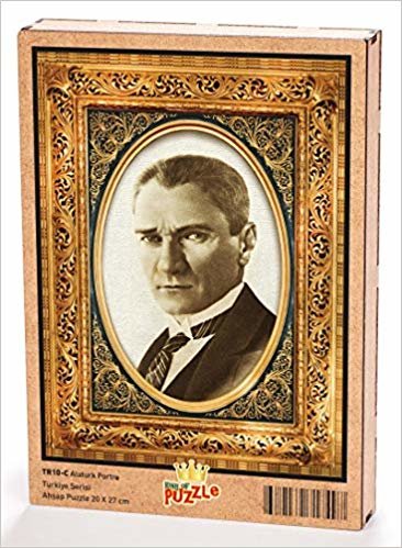 okumak Atatürk Portre Ahşap Puzzle 108 Parça (TR10-C)