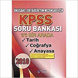 okumak 2010 KPSS Önlisans-Ortaöğretim Soru Bankası 3&#39; ü Bir Arada