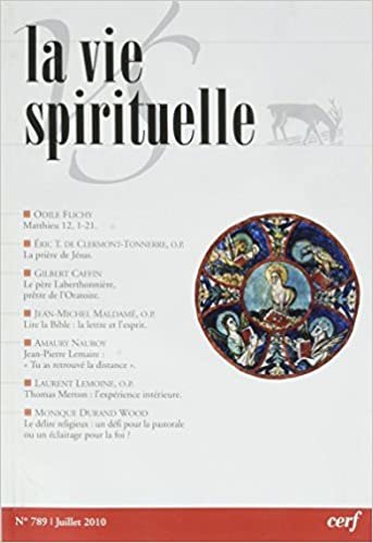 okumak La Vie Spirituelle n° 789 (Revue Vie Spirituelle)