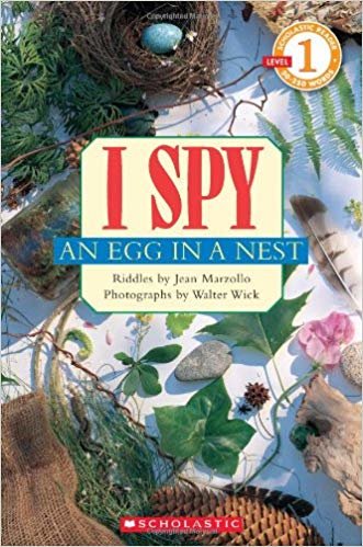 okumak Scholastic Reader Level 1: I Spy an Egg in a Nest