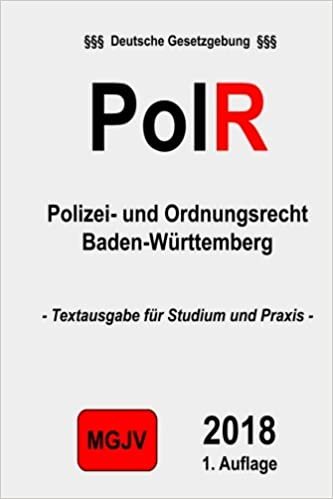 okumak Polizeirecht Baden-Württemberg: PolR Polizei- und Ordnungsrecht Baden-Württemberg