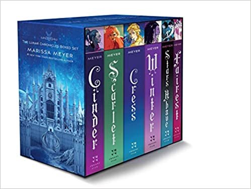 okumak The Lunar Chronicles Set: Cinder/Scarlet/cress/fairest/stars Above/Winter
