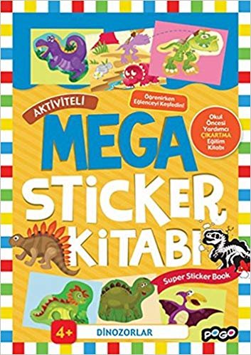 okumak Mega Sticker Dinozorlar