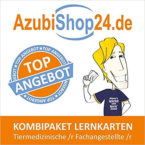 okumak AzubiShop24.de Kombi-Paket Lernkarten Tiermedizinische /r Fachangestellte /r: Erfolgreiche Prüfungsvorbereitung auf die Abschlussprüfung