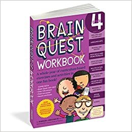 okumak BRAIN QUEST GRADE 4 WORKBOOK [WITH OVER 150 STICKERS AND MINI-CARD DECK AND FOLD-OUT 7 CONTINENTS By 1 World&quot; Poster]&quot; (Author) Paperback on Workman Publishing