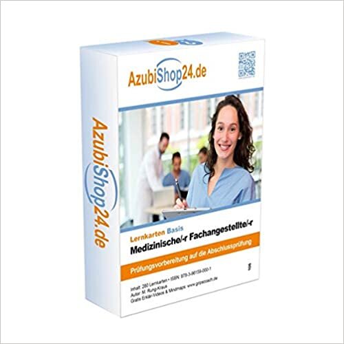 okumak AzubiShop24.de Basis-Lernkarten Medizinische/-r Fachangestellte/-r: Prüfungsvorbereitung auf die Abschlussprüfung
