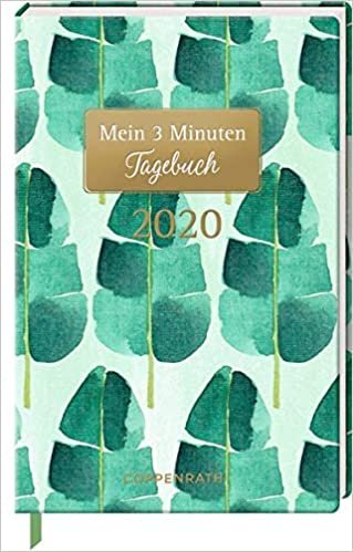 okumak Mein 3 Minuten Tagebuch 2020 (Palmenblätter)