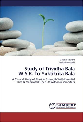 okumak Study of Trividha Bala W.S.R. To Yuktikrita Bala: A Clinical Study of Physical Strength With Essential Diet &amp; Medicated Ghee Of Withania somnifera