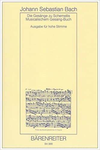 okumak Die Gesänge zu G.Chr.Schemellis Musicalischem Gesangbuch und 6 Lieder aus dem Klavierbüchlein für Anna Magdalena Bach für hohe Stimme BWV 439-507, ... Singpartitur, Spielpartitur