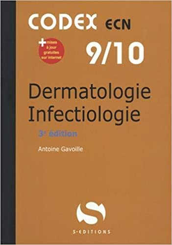 okumak Dermatologie infectiologie (Codex ecn: Codex enc 9/10 (3e édition))