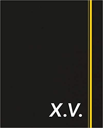 okumak X.V.: Classic Monogram Lined Notebook Personalized With Two Initials - Matte Softcover Professional Style Paperback Journal Perfect Gift for Men and Women