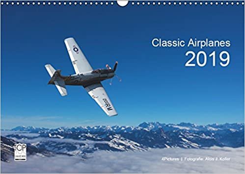 okumak Classic Airplanes 2019CH-Version  (Wandkalender 2019 DIN A3 quer): Oldtimer Flugzeuge (Monatskalender, 14 Seiten )