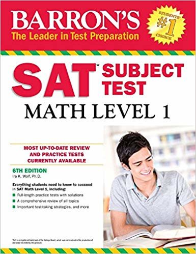 okumak Barron&#39;s SAT Math Level 1