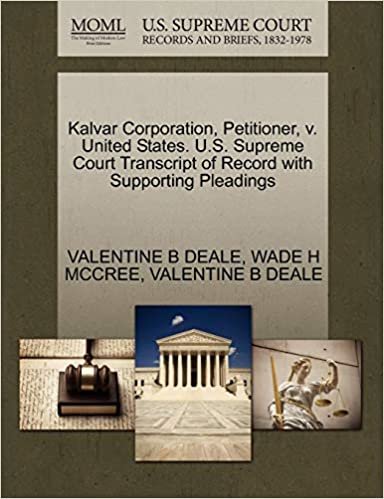 okumak Kalvar Corporation, Petitioner, v. United States. U.S. Supreme Court Transcript of Record with Supporting Pleadings