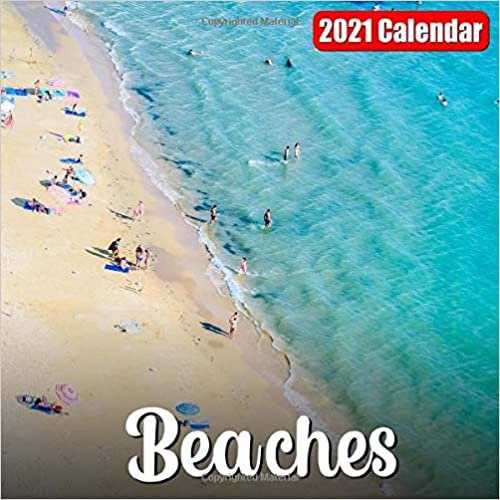 okumak Calendar 2021 Beaches: Amazing Beache Images Monthly Mini Calendar