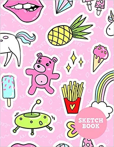 Sketch Book: Pretty Note Pad for Drawing, Writing, Painting, Sketching or Doodling - Art Supplies for Kids, Boys, Girls, Teens Who Wants to Learn How to Draw - Vol. B 0484