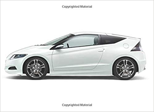 okumak Honda CR-Z Concept: 120 pages with 20 lines you can use as a journal or a notebook .8.25 by 6 inches.