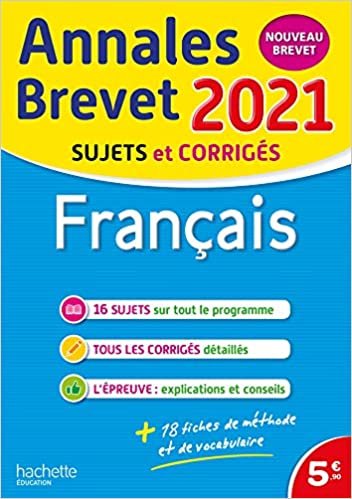 okumak Annales Brevet 2021 Français (Annales du Brevet)