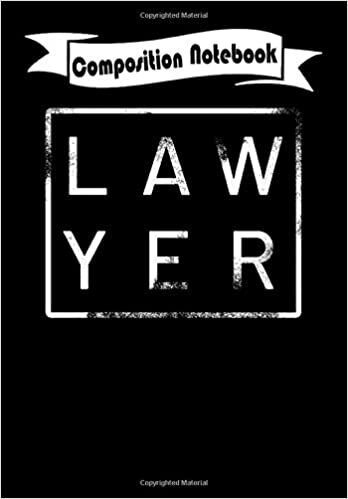 okumak Composition Notebook: Lawyer Attorney Lawman Defender T Case - Lawyer, Journal 6 x 9, 100 Page Blank Lined Paperback Journal/Notebook