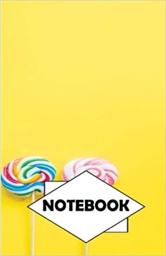 Notebook: Dot-Grid, Graph, Lined, Blank Paper: Christmas candy: Small Pocket diary 110 pages, 5.5" x 8.5" تحميل