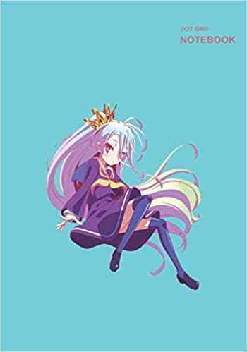 okumak No Game No Life Notebooks For School: Dot Grid, 110 pages [55 sheets], Large (7 x 10 inches).
