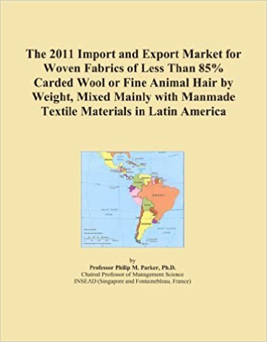 okumak The 2011 Import and Export Market for Woven Fabrics of Less Than 85% Carded Wool or Fine Animal Hair by Weight, Mixed Mainly with Manmade Textile Materials in Latin America