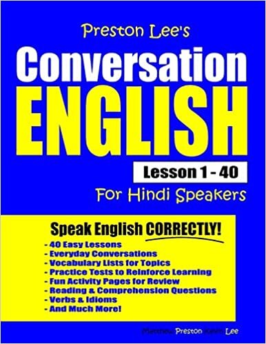 okumak Preston Lee&#39;s Conversation English For Hindi Speakers Lesson 1 - 40