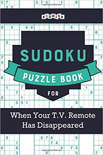 okumak Sudoku Puzzle Book for When Your T.V. Remote Has Disappeared