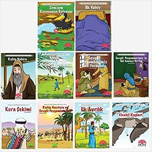 okumak Çocuklar İçin Sevgili Peygamberimizin Hayatı Serisi (10 Kitap Takım)