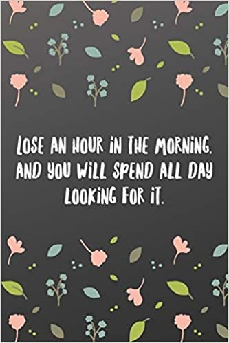 okumak Lose an hour in the morning, and you will spend all day looking for it.: Sketchbook with Square Border Multiuse Drawing Sketching Doodles Notes-Sports Notebook