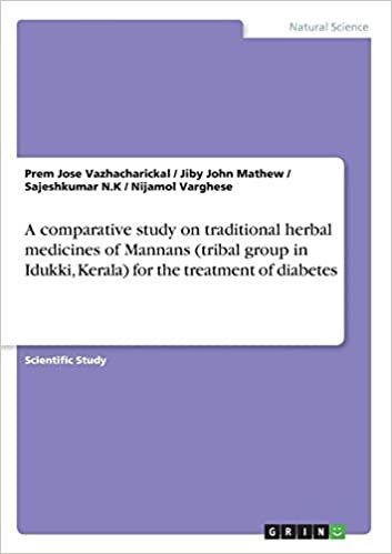 okumak A comparative study on traditional herbal medicines of Mannans (tribal group in Idukki, Kerala) for the treatment of diabetes