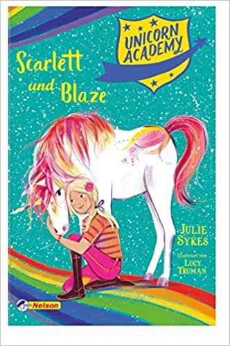 okumak Unicorn Academy #2: Scarlett und Blaze: Mit toller Glitzer-Folie auf dem Cover
