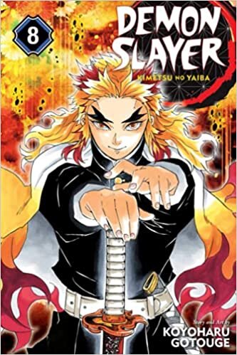 okumak Notebook: Demon Slayer - Kimetsu No Yaiba Vol. 8 Anime Journal, CollegeRuled 6&quot; x 9&quot; inches, 110 Pages