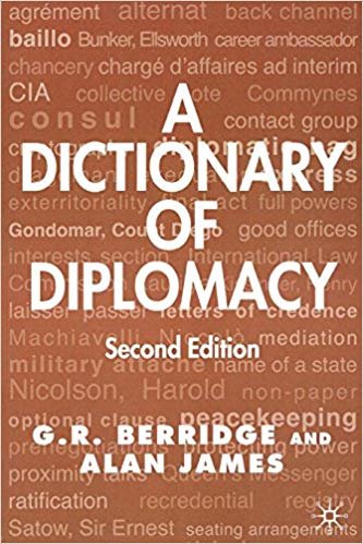 okumak A Dictionary of Diplomacy, Second Edition