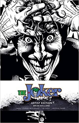 okumak DC Comics: Joker Hardcover Ruled Journal Artist Edition: Brian Bolland